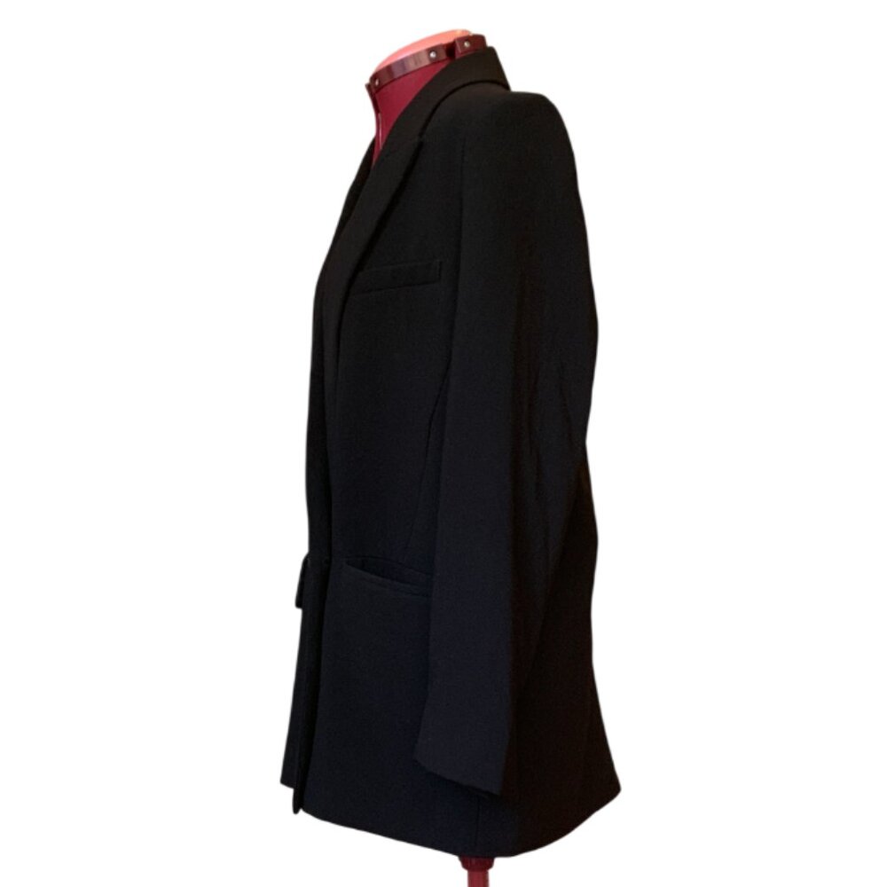 ZARA 🖤 Classic Elegant black oversized blazer - Large - Picture 3 of 12